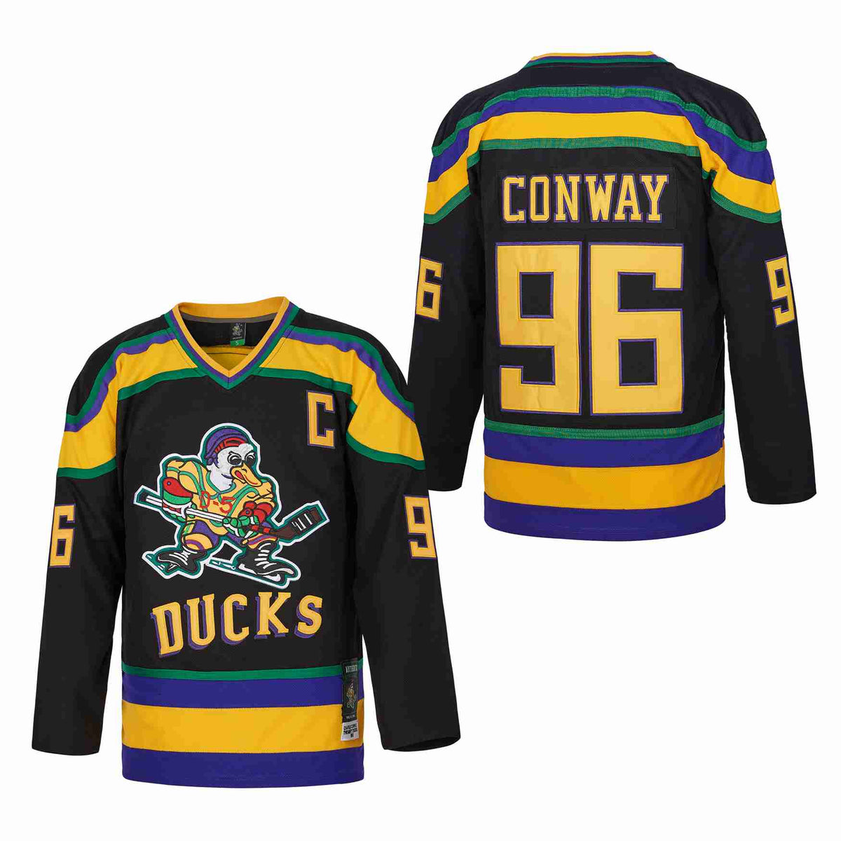 Charlie Conway Ducks #96 Hockey Jersey