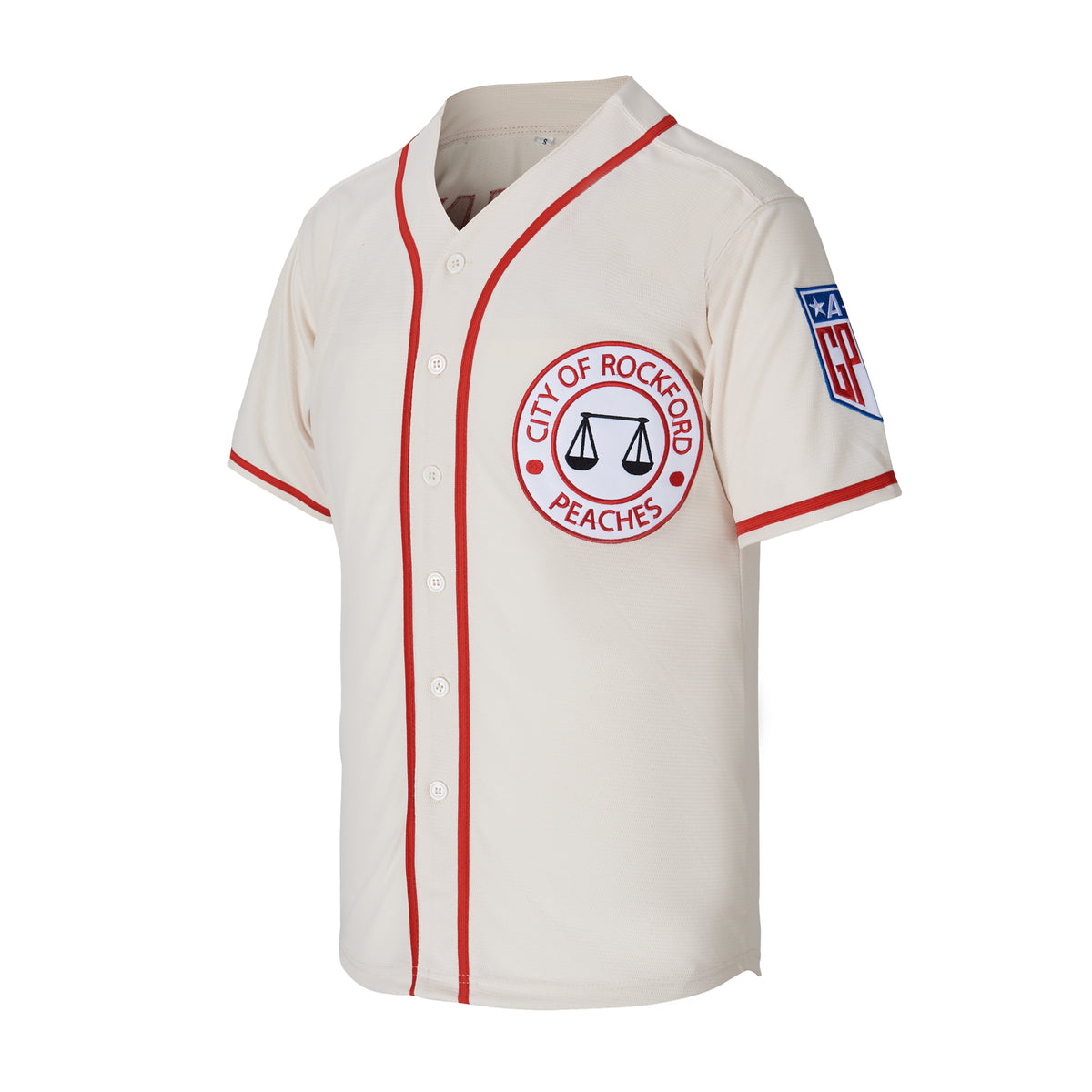 Jimmy Dugan Rockford Peaches Baseball Jersey