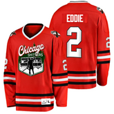 Chicago Shitters Cousin Eddie Christmas Vacation Hockey Jersey