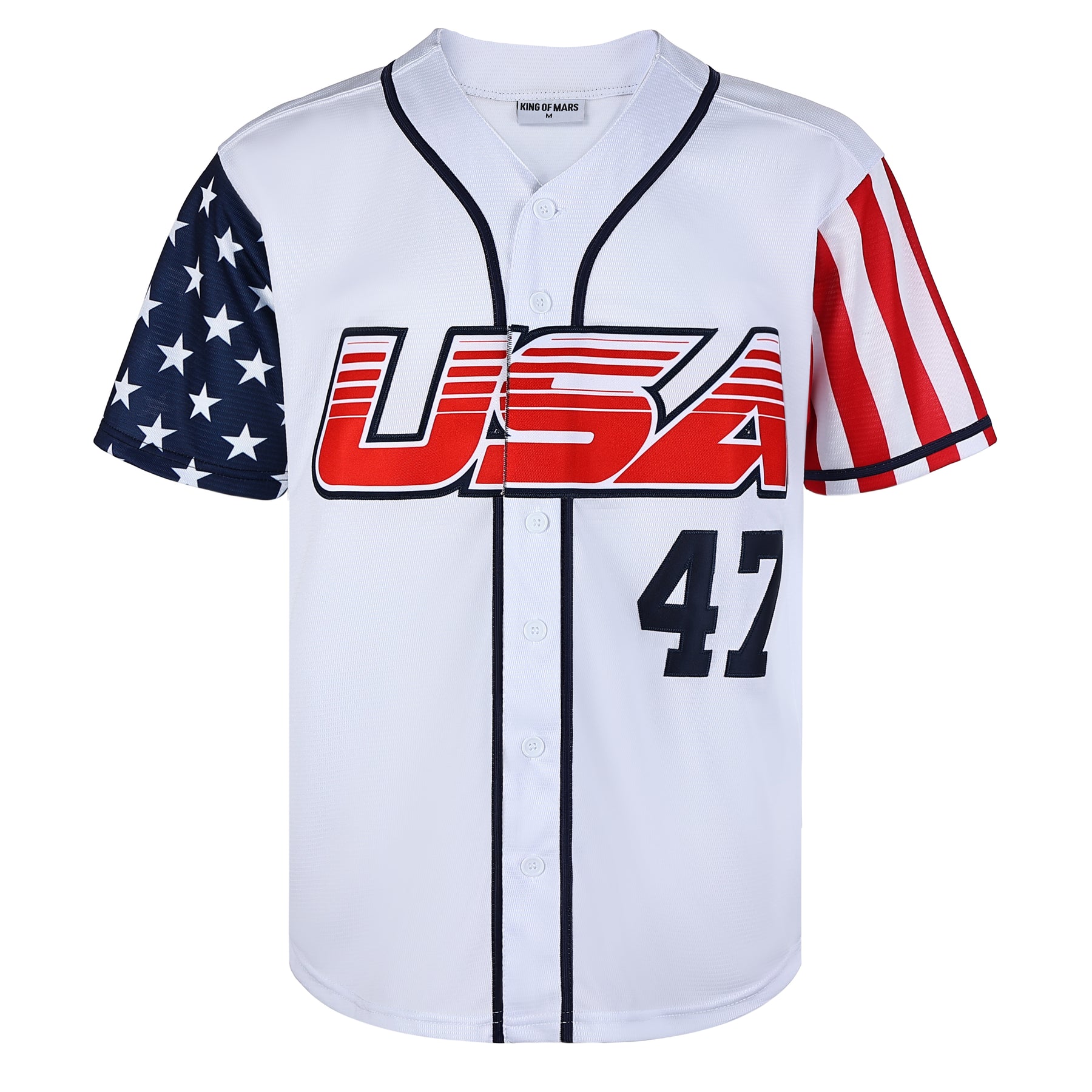 Trump #47th USA Baseball Jersey