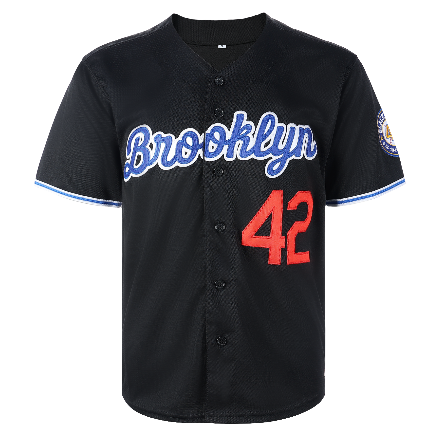 Men's Black Legend 42 Vintage Baseball Jersey