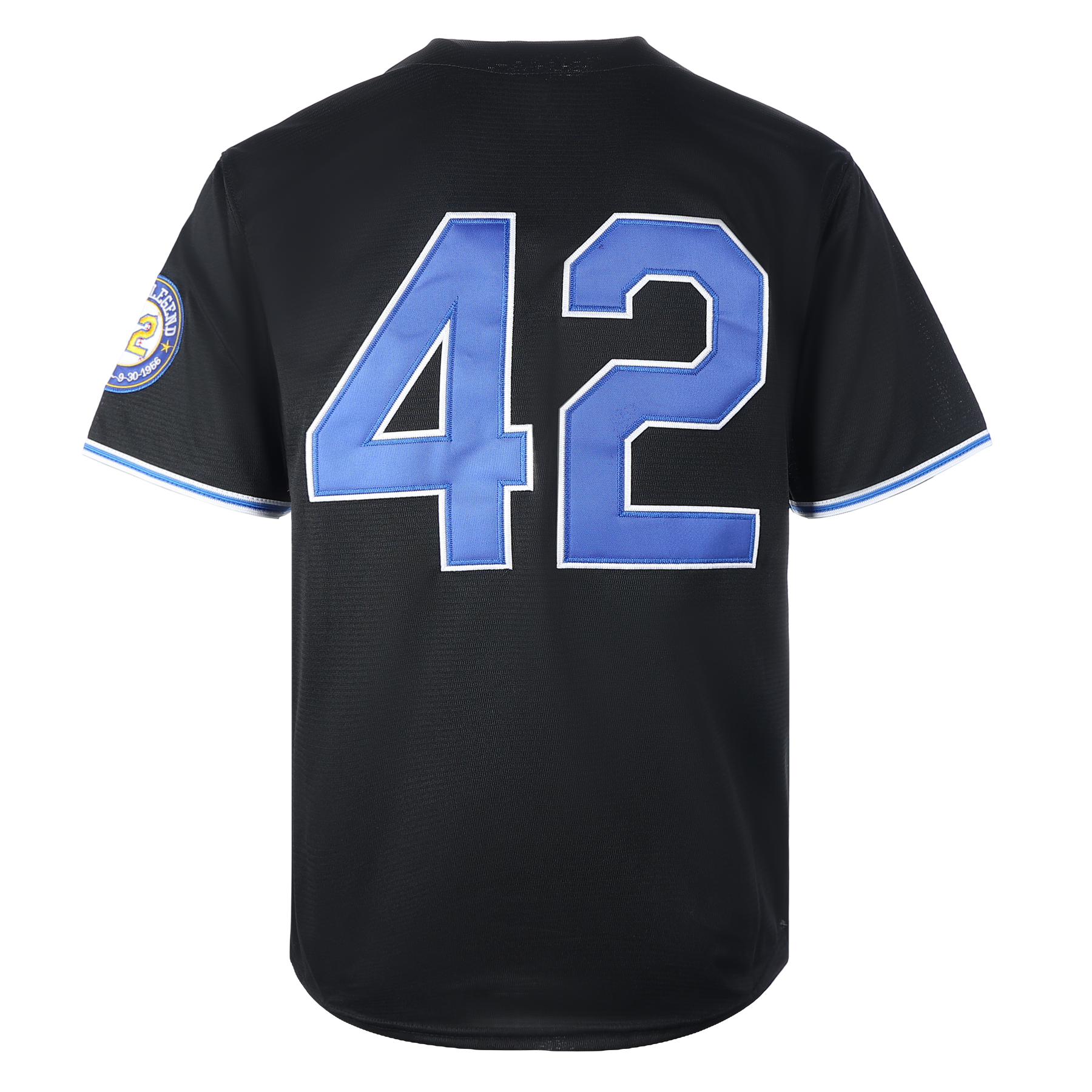 Men's Black Legend 42 Vintage Baseball Jersey