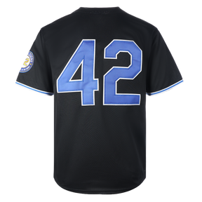 Men's Black Legend 42 Vintage Baseball Jersey