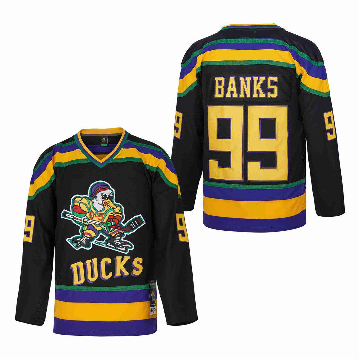 Charlie Banks Ducks #99 Hockey Jersey