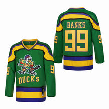 Charlie Banks Ducks #99 Hockey Jersey