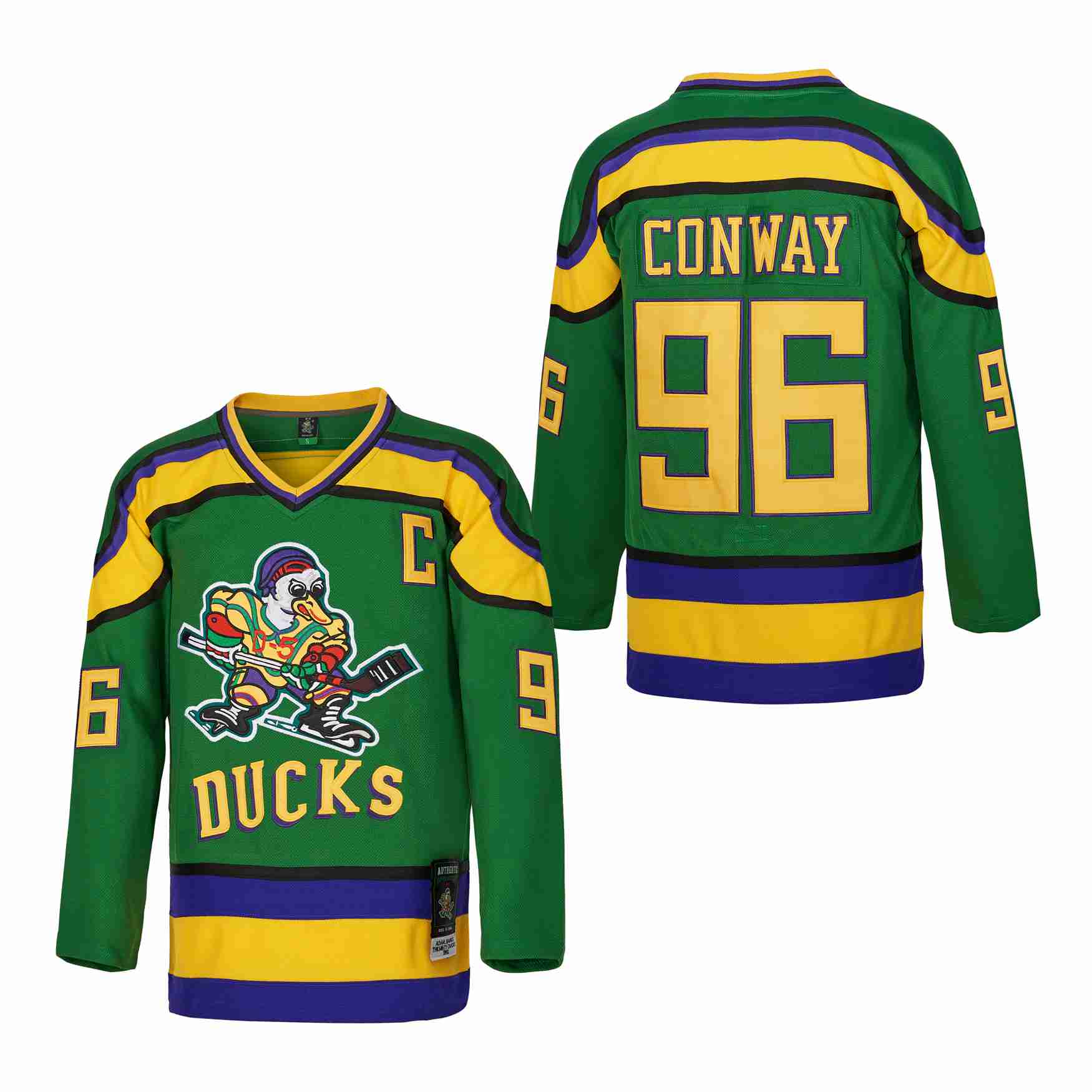 Charlie Conway Ducks #96 Hockey Jersey